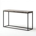 Konsolentisch aus Beton und Metall für den Eingangsbereich-120 x 40 x 75